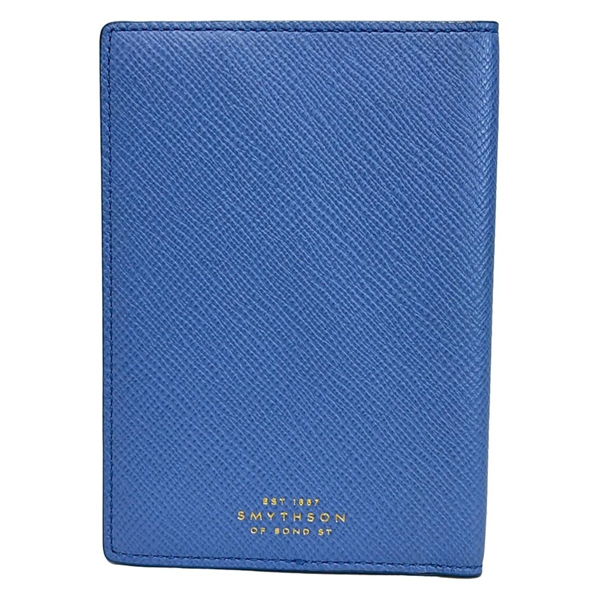 SMYTHSON(スマイソン) 小物入れ美品 - ブルーグレー パスポートケース