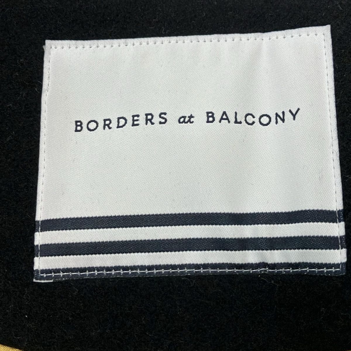 最終お値下！【新品】BORDERS at BALCONYコート36 新品borders at balcony ダウンコート ボーダーズ 36 - メルカリ