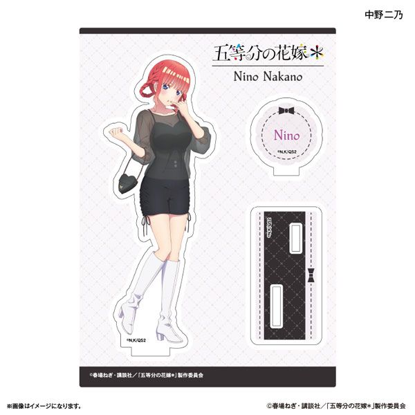 五等分の花嫁＊ アクリルスタンド 中野二乃 五等分 ごと嫁 ごとよめ 5
