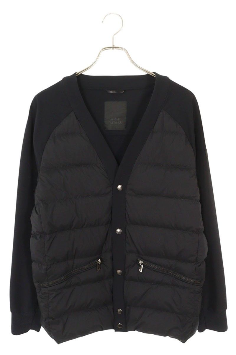 タトラス MTAT25S4985 ナイロン切替ライトダウンカーディガン メンズ 3