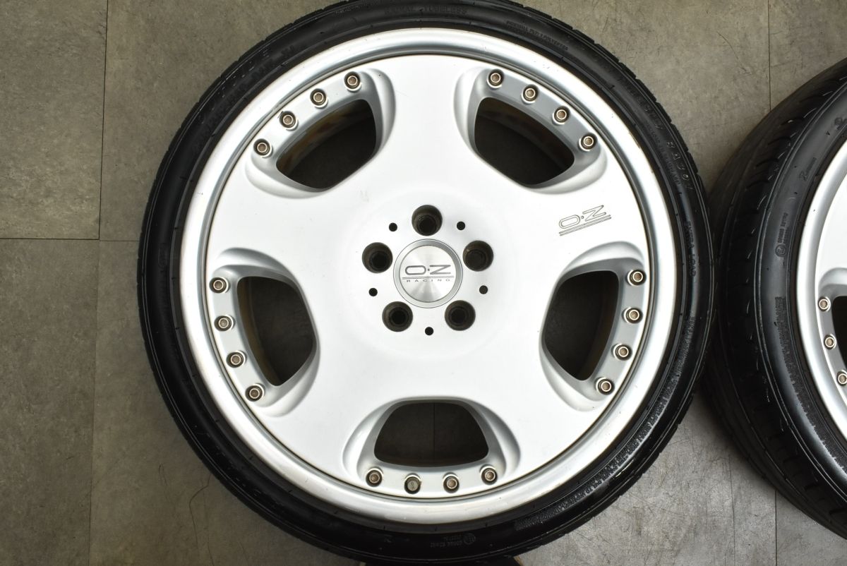 当時物】OZレーシング オペラ2 19in 8.5J +35 10J +38 PCD114.3 RA301 