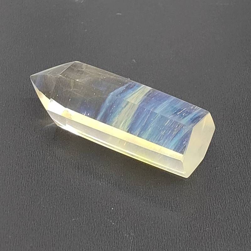 197:【高品質シトリン】ポイント 六角柱 44mm 14g 天然石 黄水晶 原石