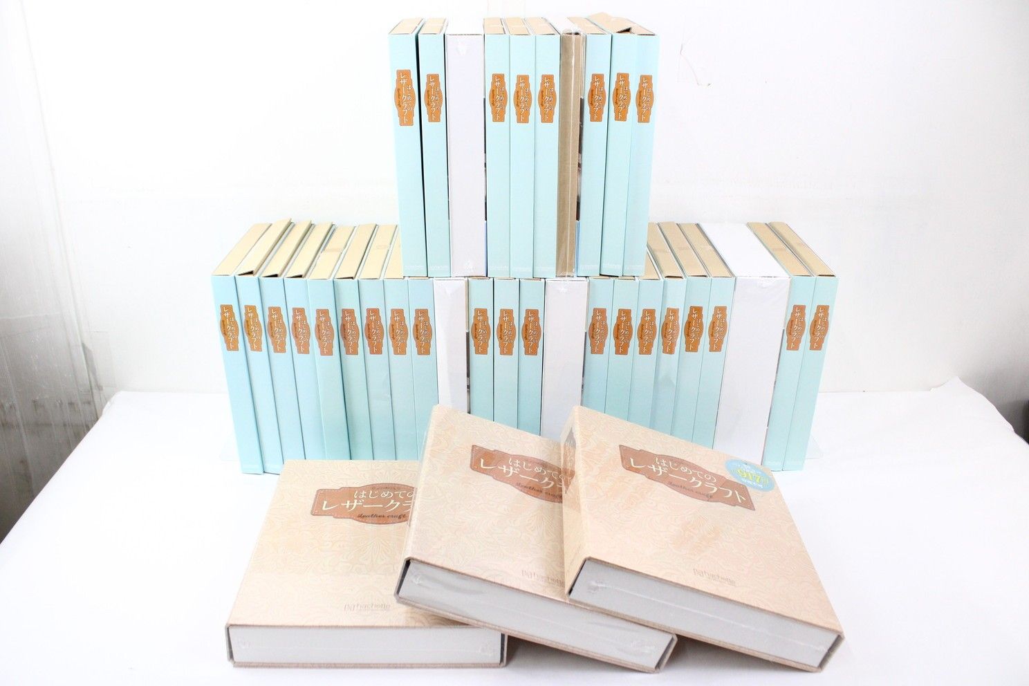 アシェット はじめてのレザークラフト 6巻～71巻 バインダー ホビー S 01 byebye