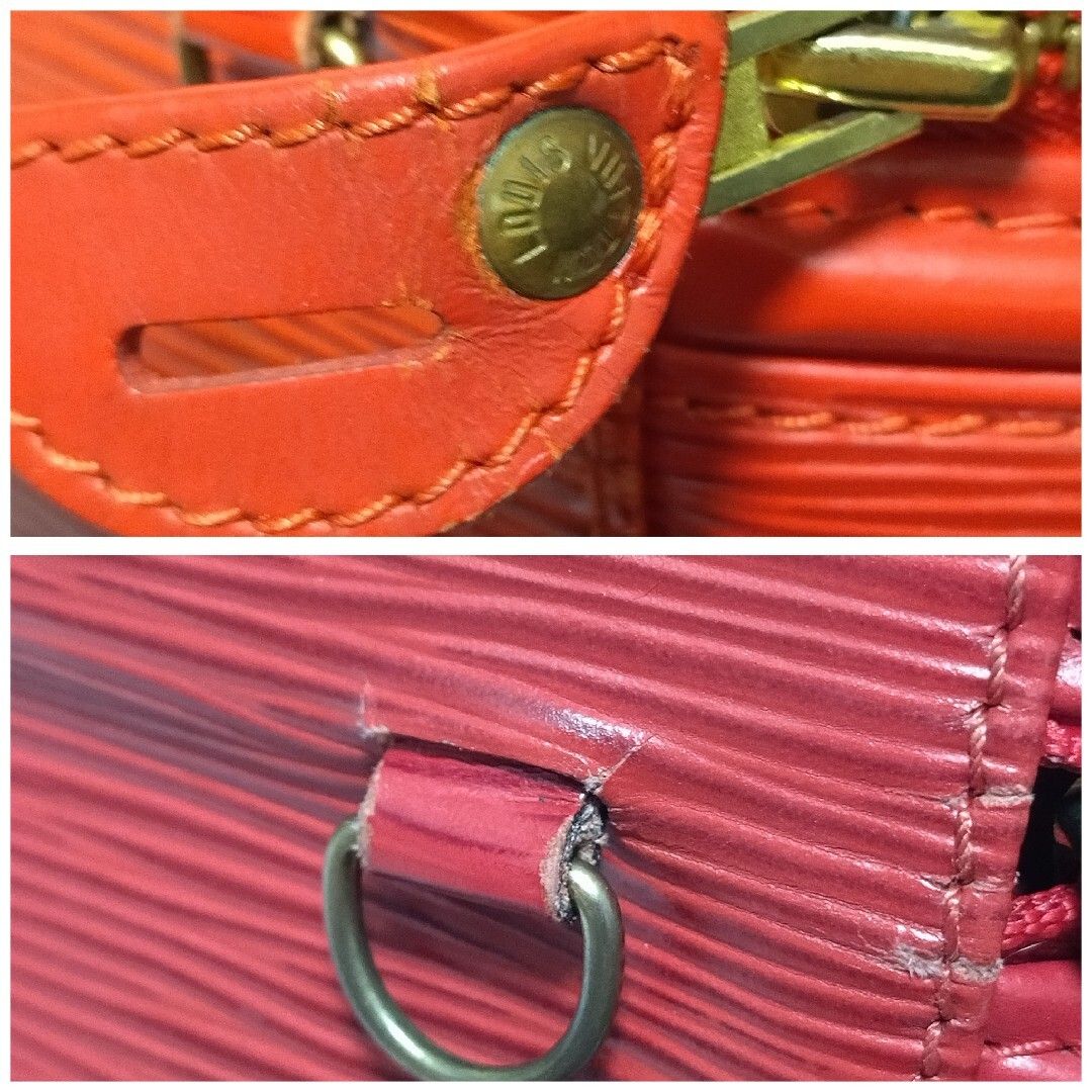 ルイヴィトン カンヌ エピ レッド バニティバッグ M48037 - メルカリ