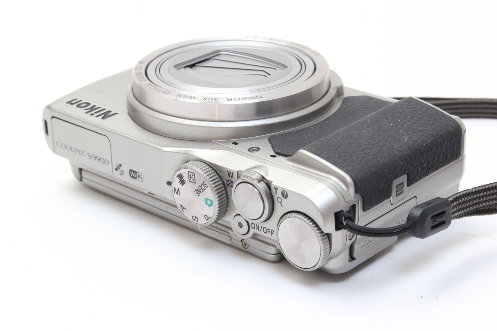 AB (良品) Nikon ニコン COOLPIX S9900 シルバー 初期不良返品無料 12