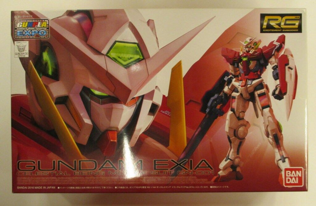バンダイ RG 1/144 ガンダムEXPO限定 機動戦士ガンダム00 ガンダム