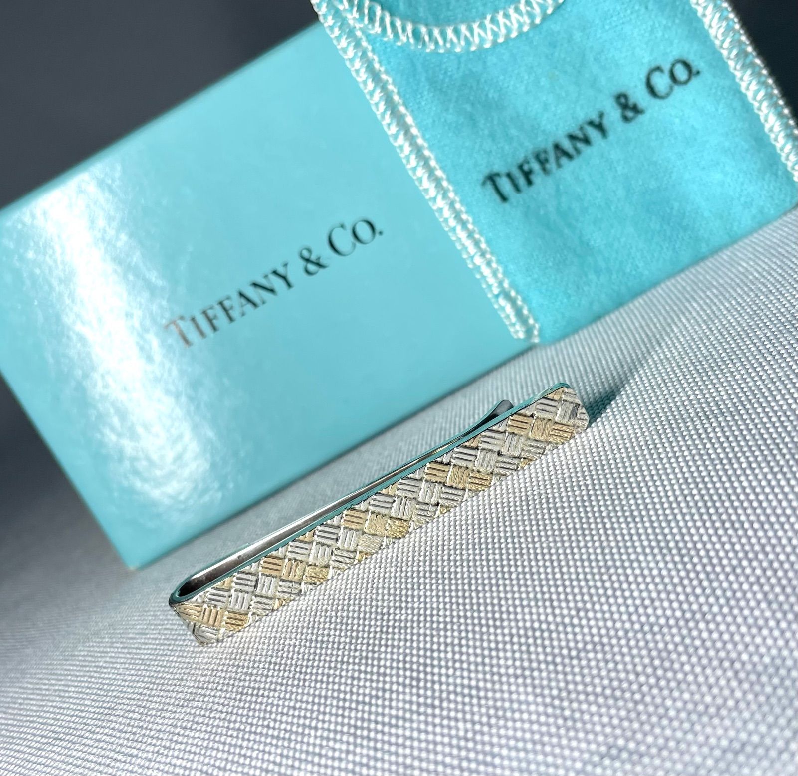 ティファニーネクタイピンセット　14K ティファニーネクタイピンセット 14K ティファニーネクタイピンセット