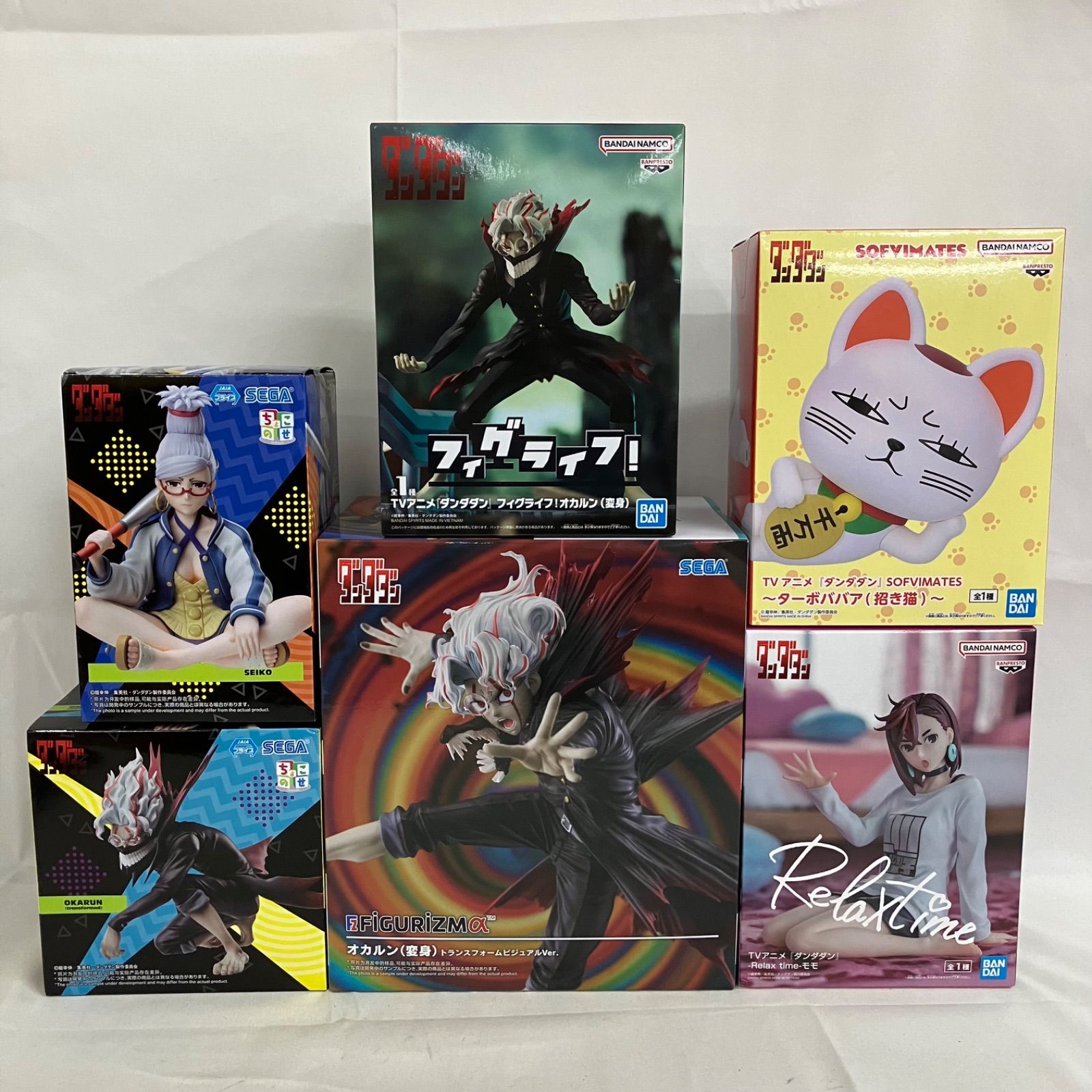 未開封 ダンダダン ちょこのせ 星子 オカルン 他 フィギュア 6個セット