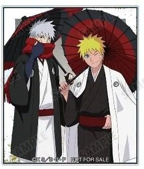 NARUTO -ナルト- 疾風伝 アクリルカード うずまきナルト＆はたけカカシ