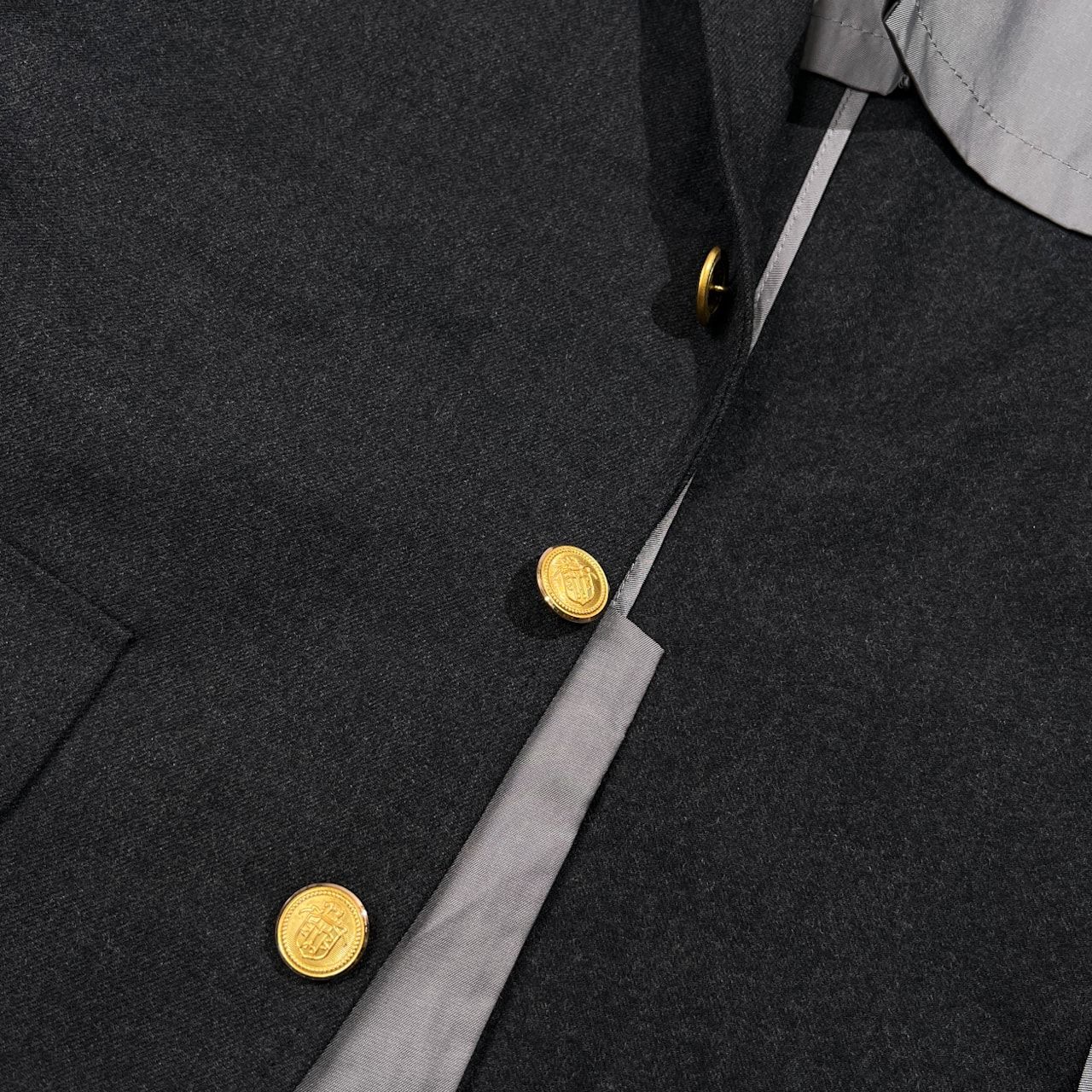 J.PRESS ジェイプレス 金ボタン 段返3B テーラードジャケット ブレザー