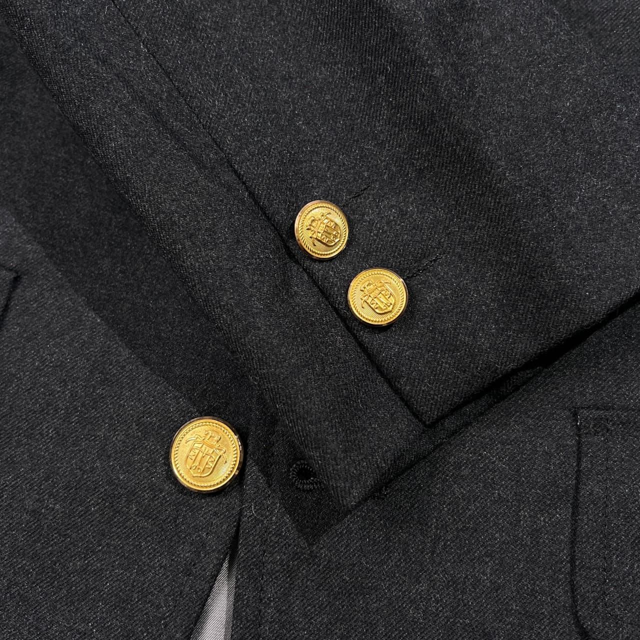 J.PRESS ジェイプレス 金ボタン 段返3B テーラードジャケット ブレザー