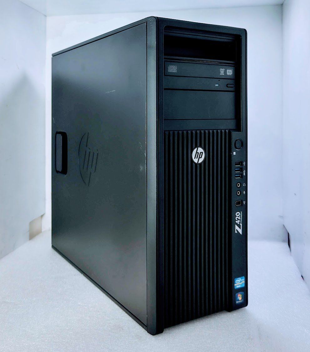 ☆[水冷仕様] 大容量メモリ タワー型 HP Z420 Workstation (8コア Xeon