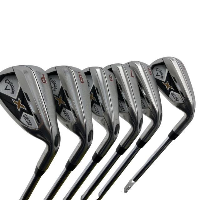 中古】 キャロウェイ X HOT 6S アイアンセット IR NS PRO 950GH