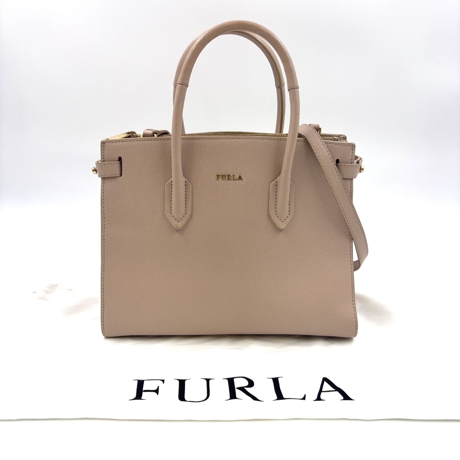 FURLA ショルダーバッグ ピンク 2way FURLA (フルラ) 2WAYバッグ 