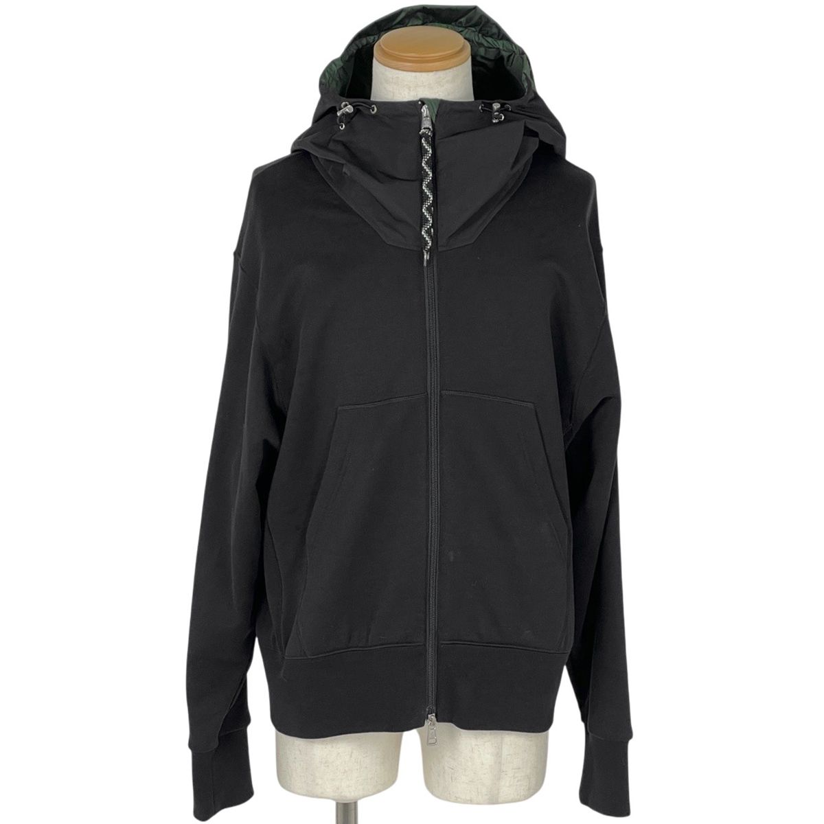 モンクレール MONCLER ロゴ パーカー フーディ ダブルジップ トップス 