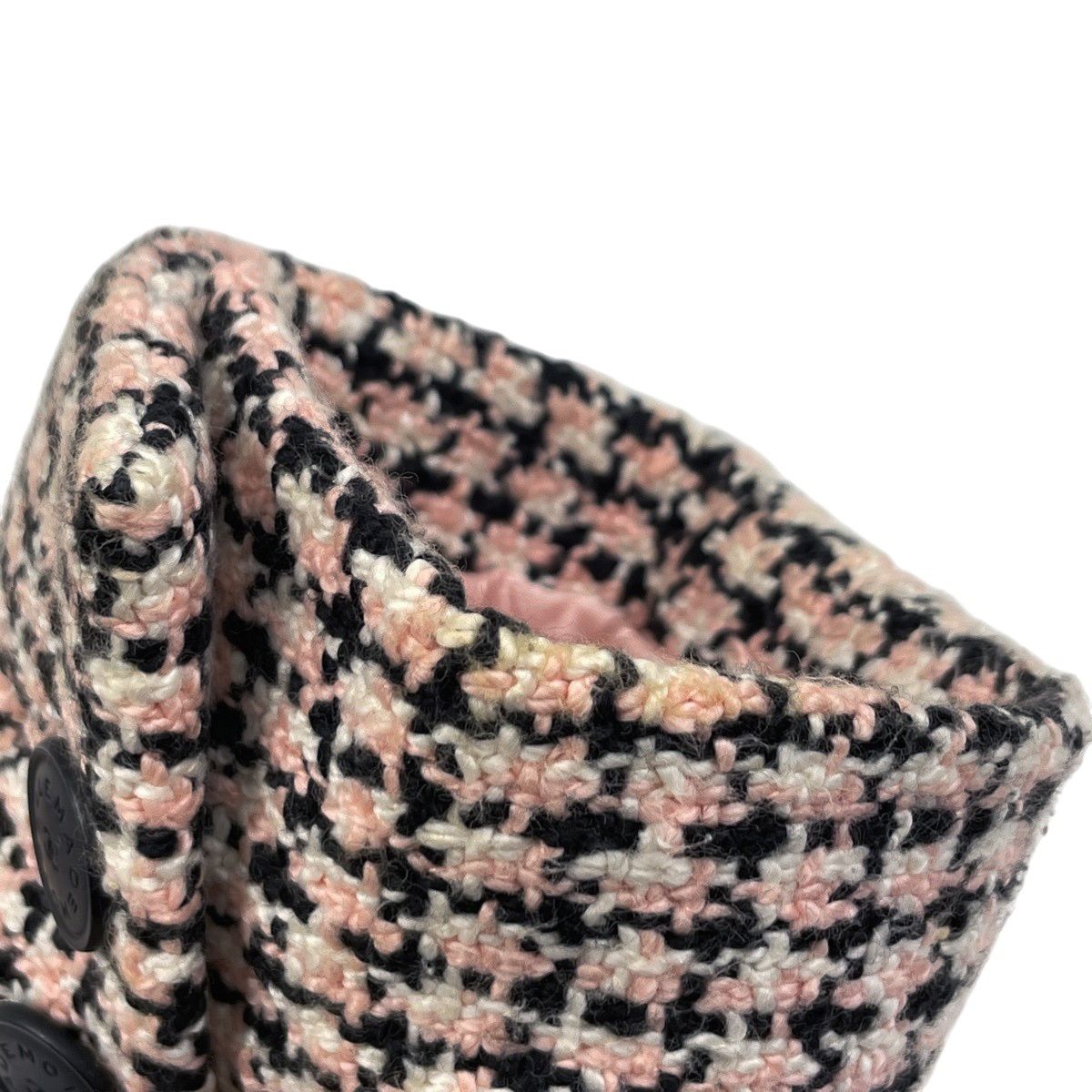 シャネル CHANEL ココマークボタン テーラードジャケット 02P ツイード