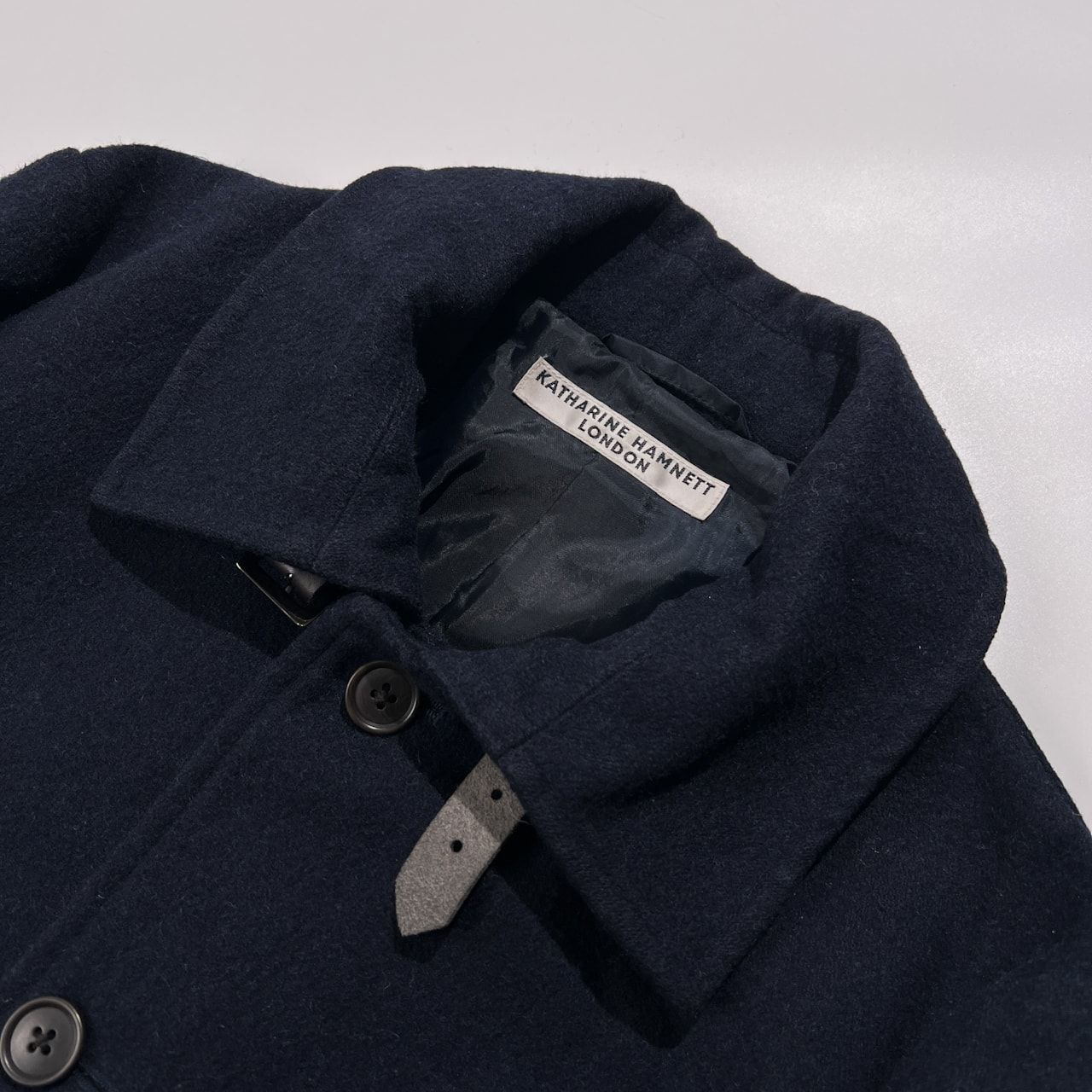 00s KATHARINE HAMNETT キャサリンハムネット ウール コート