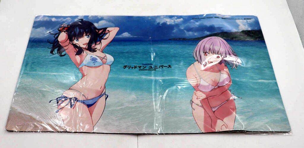 カーテン魂 描き下ろしラバーマット グリッドマンユニバース【宝多六花