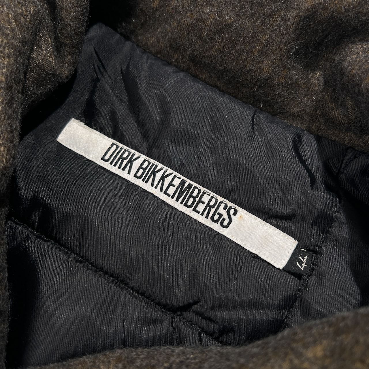 90s 希少 DIRK BIKKEMBERGS ダークビッケンバーグ デザイン ウール