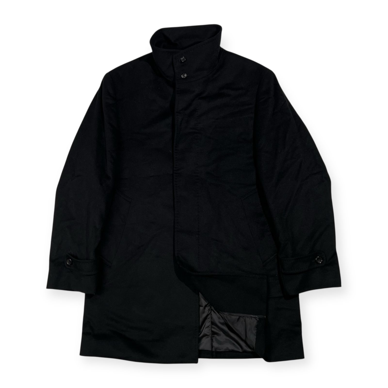 カシミヤ100% 高級 ROBERTA MICHETTI ロベルタ ミケッティ 比翼 コート