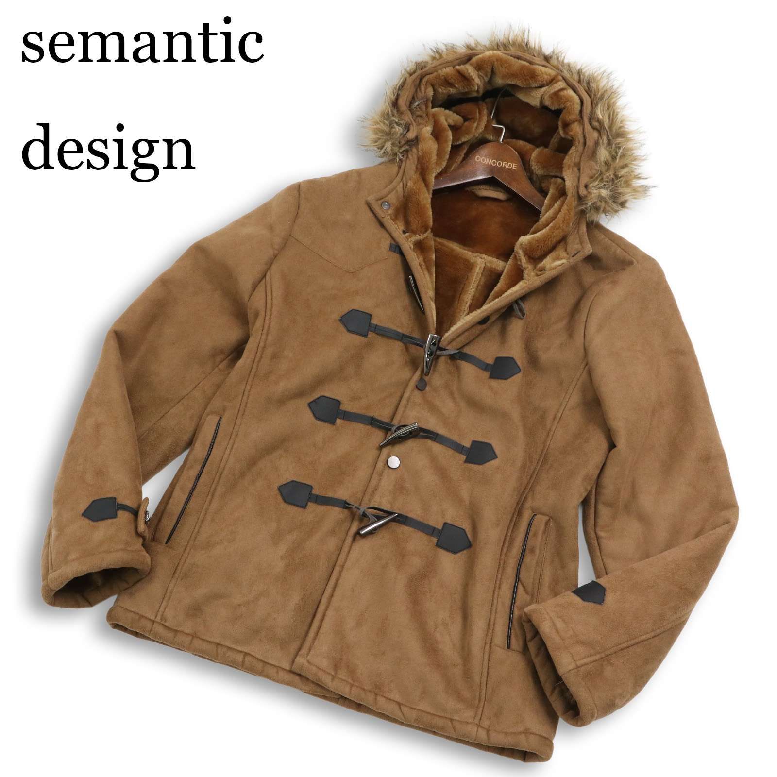 semantic design セマンティック デザイン 秋冬 ファー☆ ボア