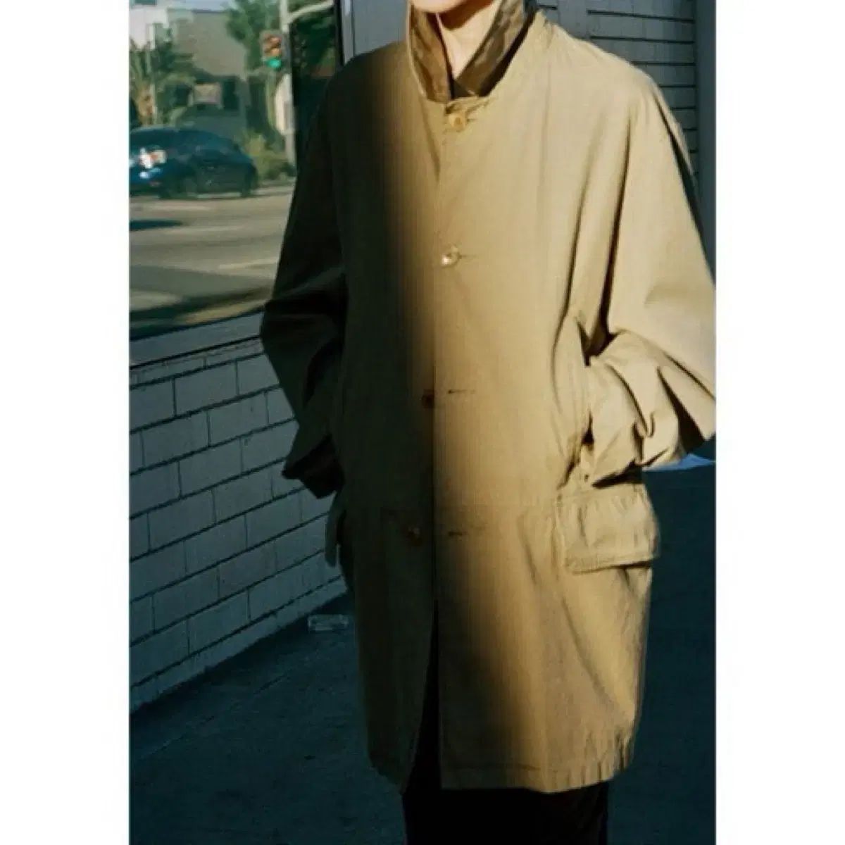 COMOLI(コモリ) コットン ギャバジン ウォッシュ コート - メルカリ