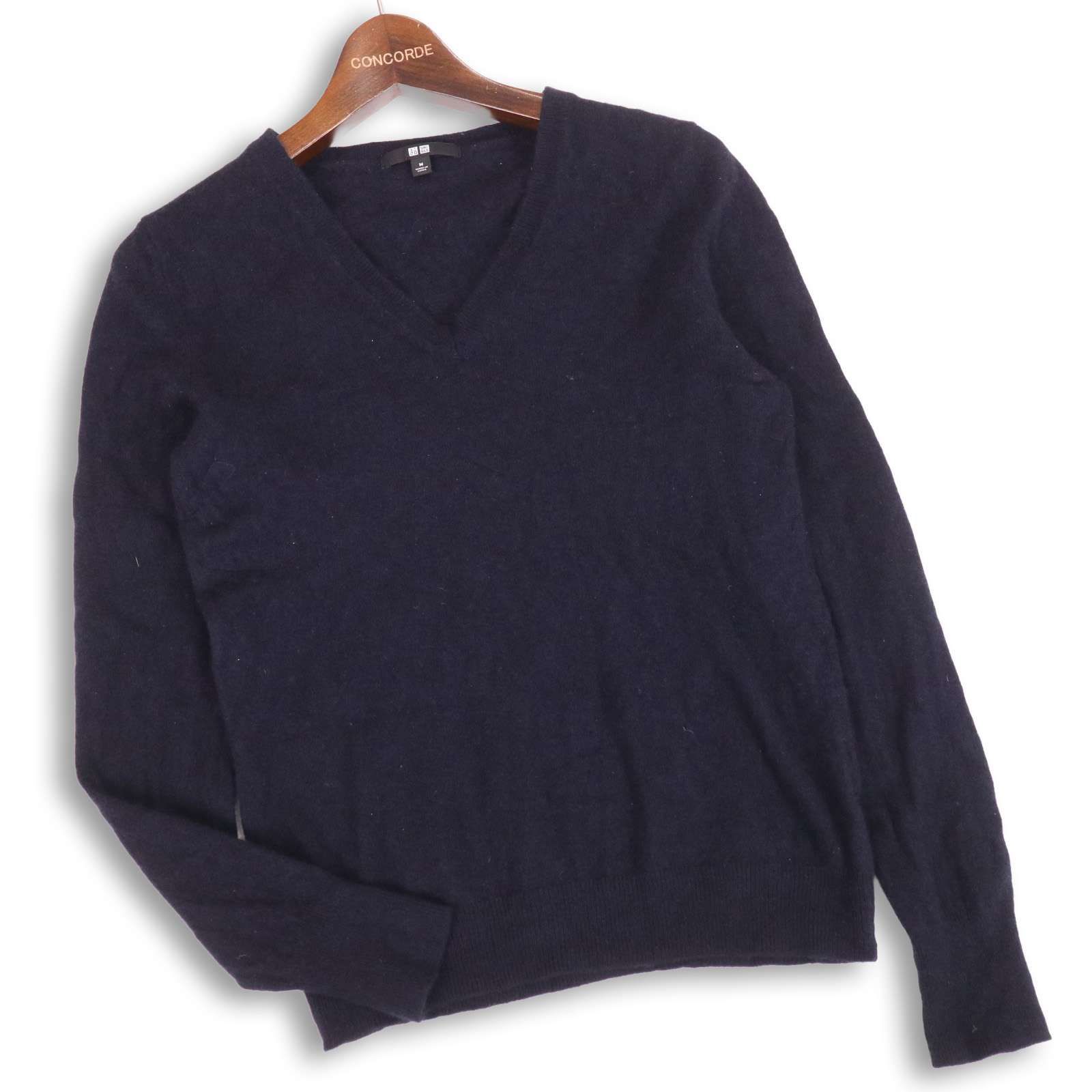 UNIQLO ユニクロ 秋冬 高級 カシミヤ100%♪ Vネック セーター プル 