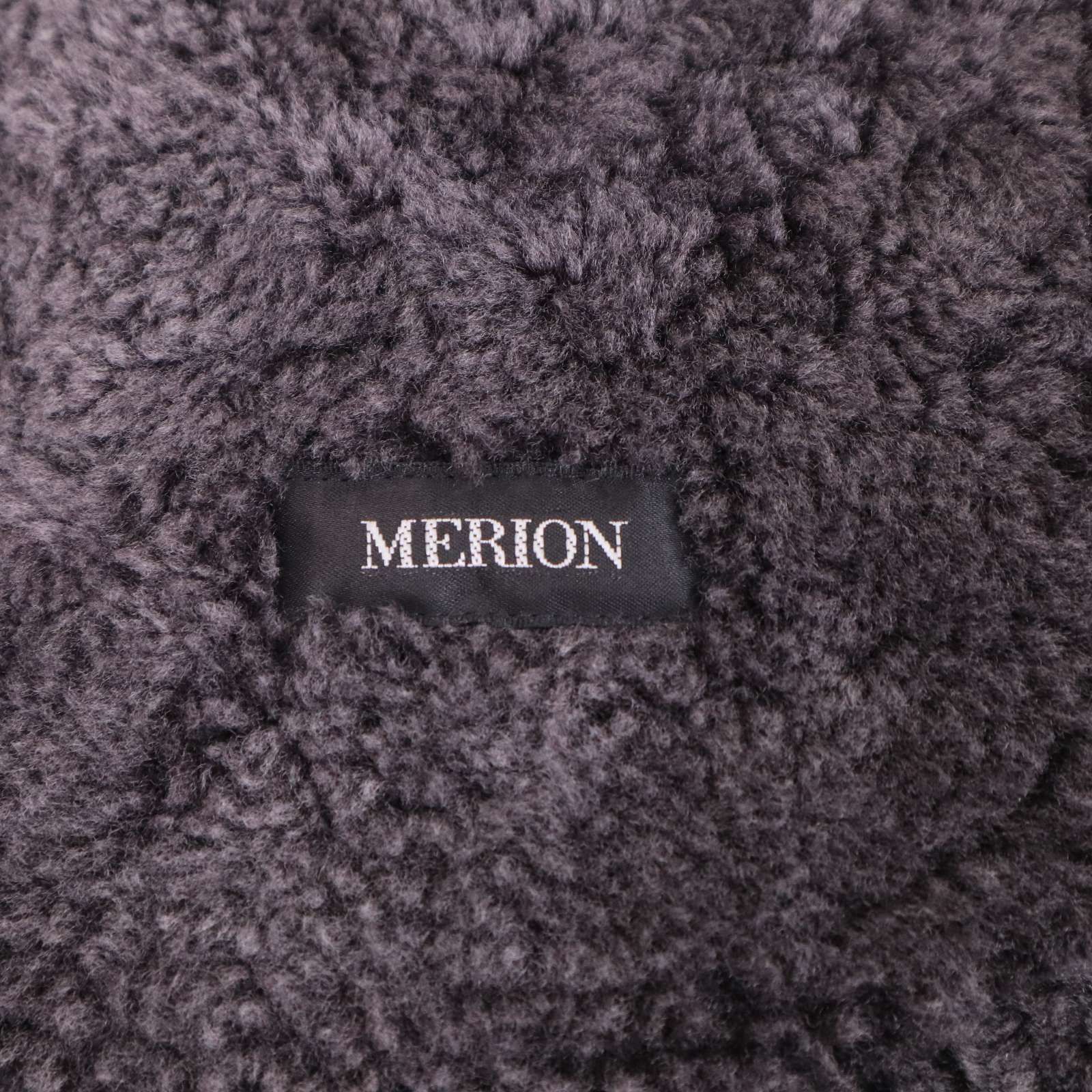 MERIONムートンコート 未使用級 MERION メリオントウキョウ ラムスキン 