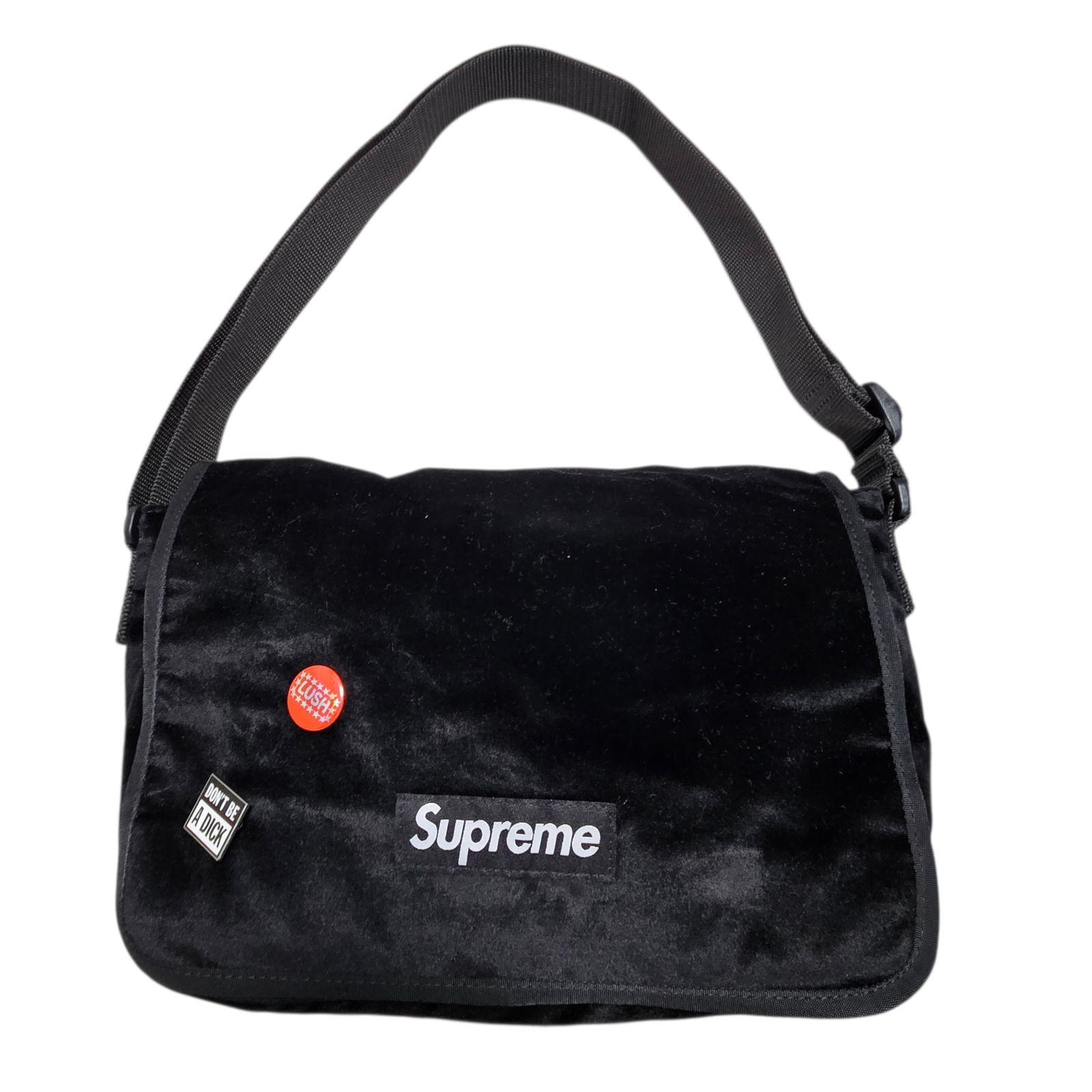 ◇ Supreme シュプリーム スモールメッセンジャーバッグ ベルベット