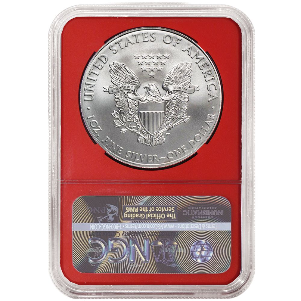 アメリカ2020年 イーグル1ドル銀貨　トランプ絵柄　NGC MS70FDI アメリカ2020年 イーグル1ドル銀貨トランプ絵柄NGC MS70FDI