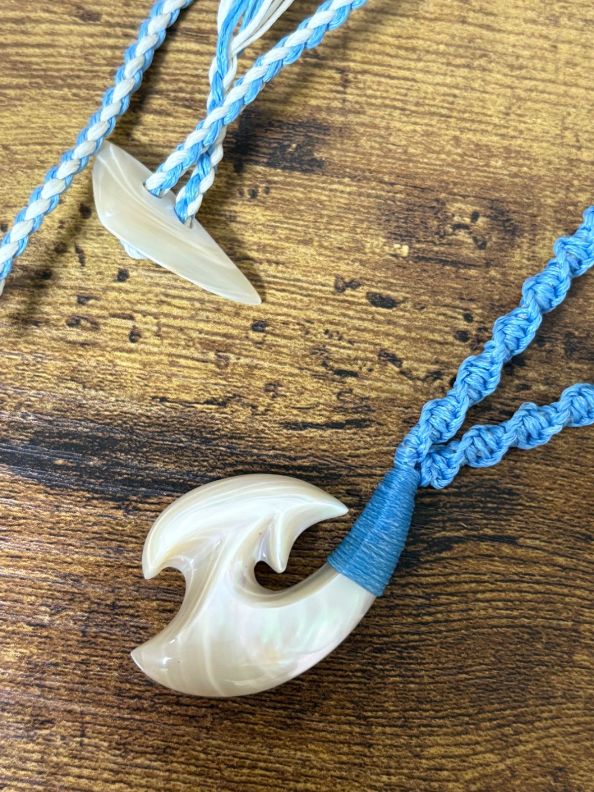 夜光貝ネックレス(ys43)