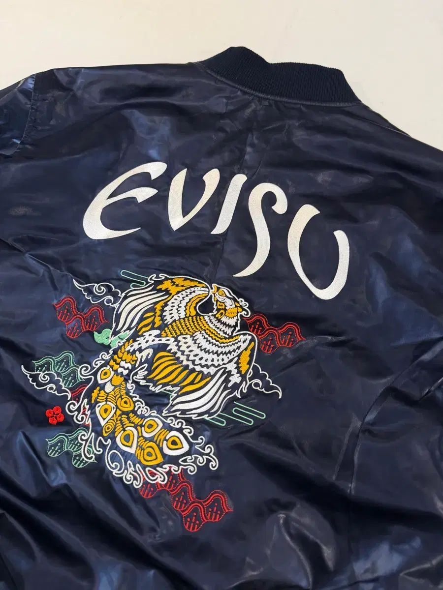 EVISU エヴィス スーベニアオフィシャル スカジャン MA-1 ブルゾン