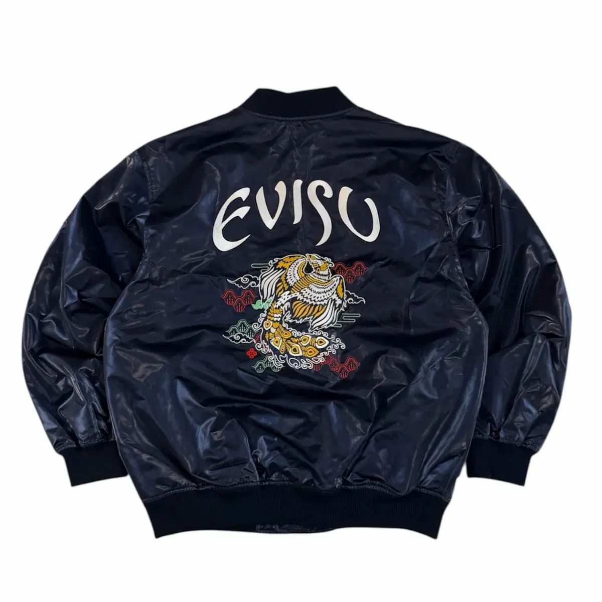 EVISU エヴィス スーベニアオフィシャル スカジャン MA-1 ブルゾン