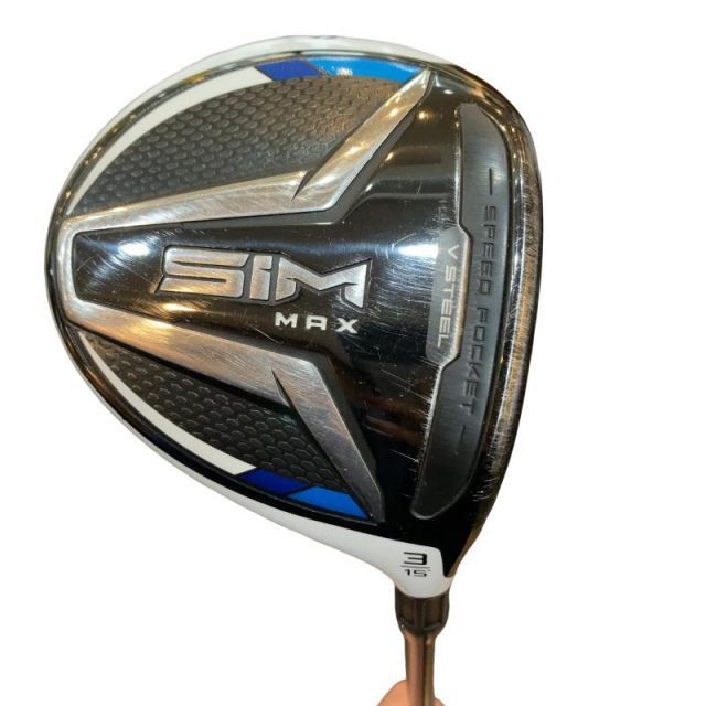 テーラーメイド 　M3フェアウェイウッド　テンセイブルーTM５０ＳＲ SIM マックス フェアウェイウッド TENSEI BLUE TM50(フェアウェイ