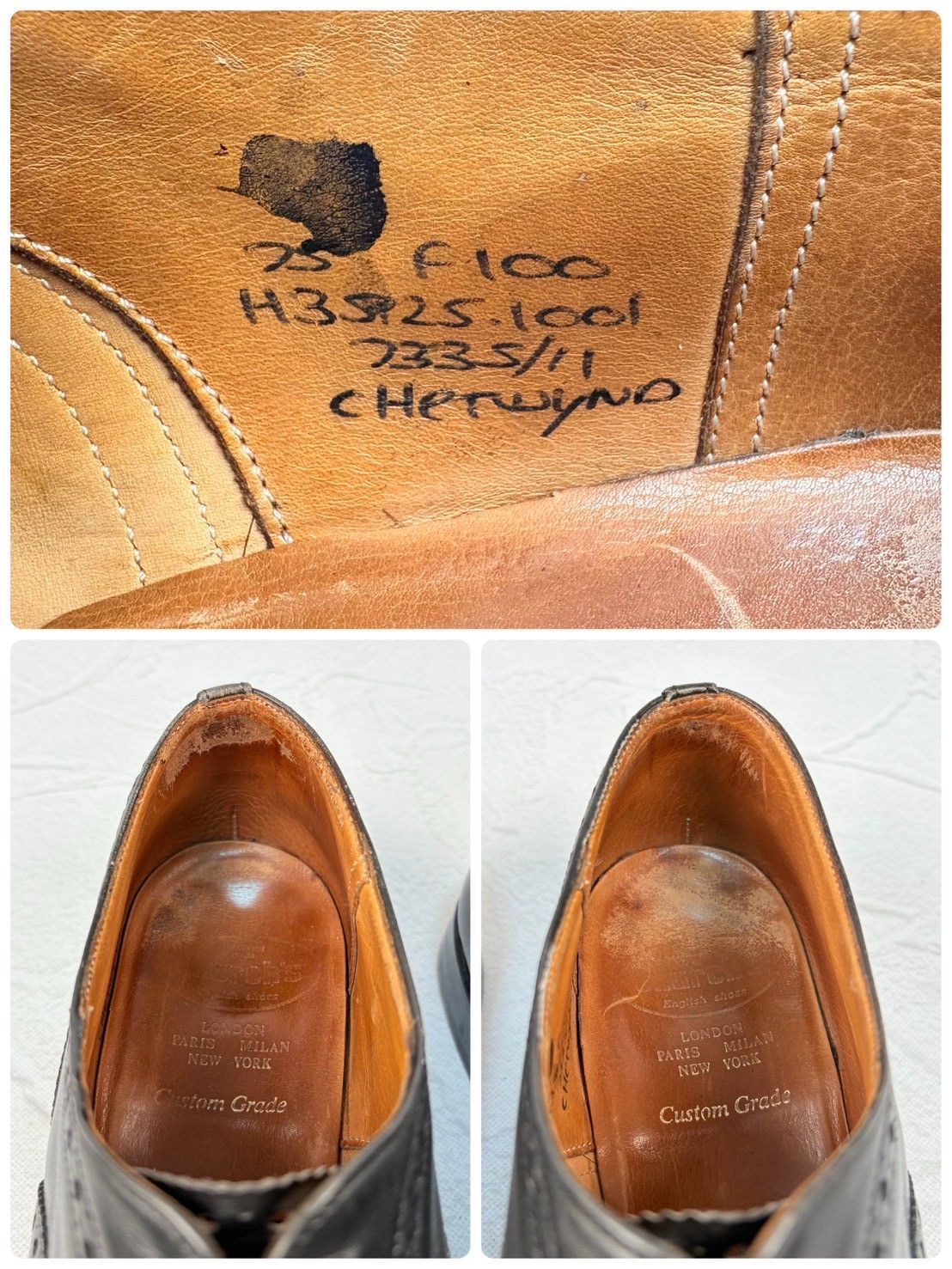 良品】Church's チャーチ CHETWIND チェットウィンド ウイング 内羽根