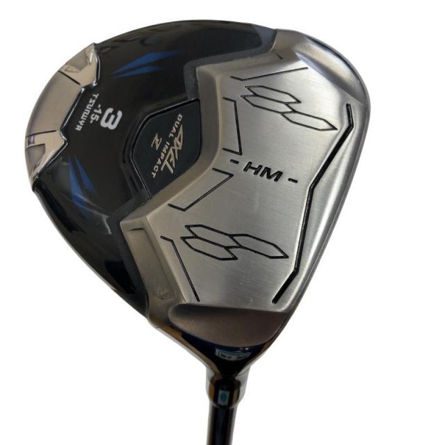 中古】 つるや AXEL DUAL IMPACT Z HM 3W フェアウェイウッド FW AXEL