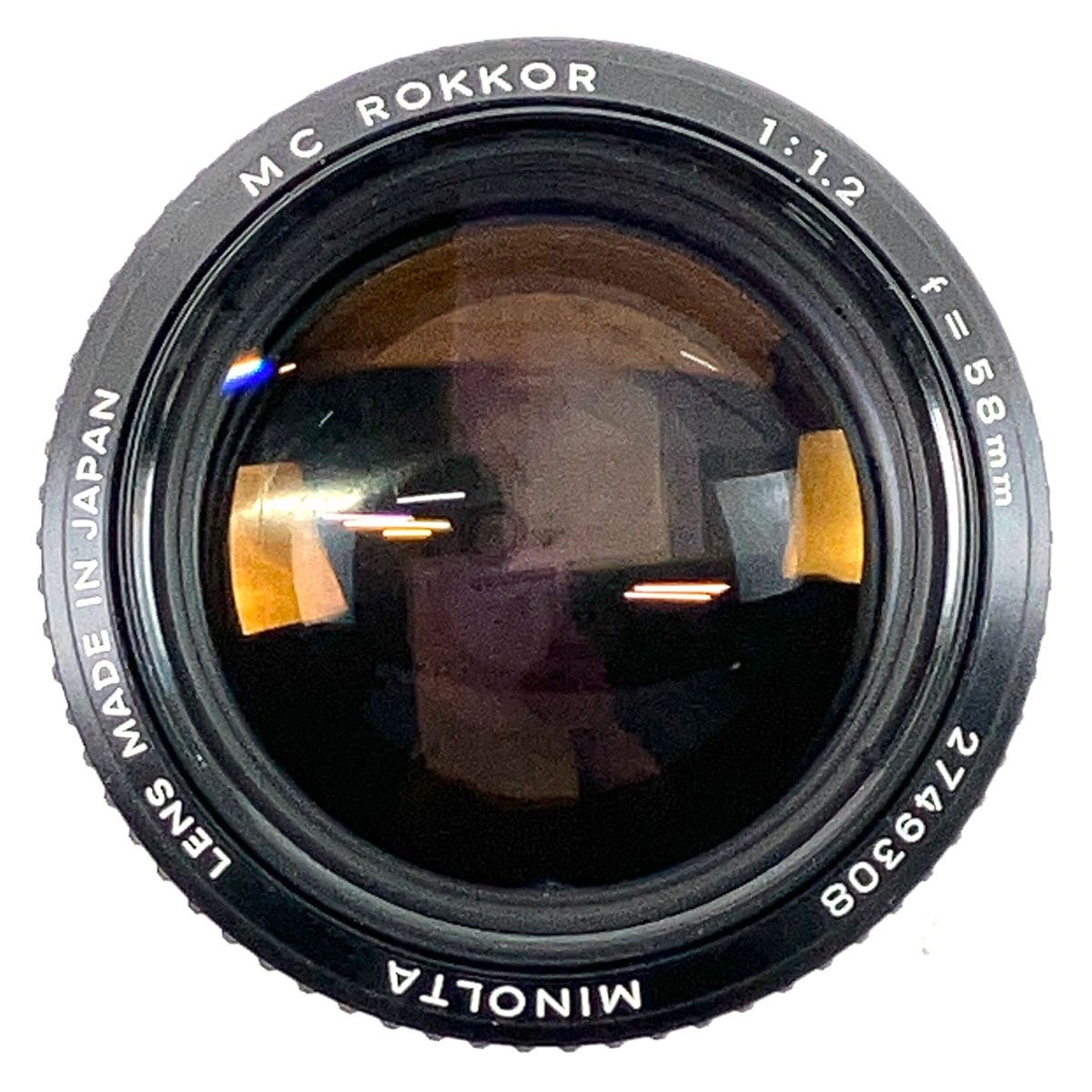 ミノルタ MINOLTA MC ROKKOR 58mm F1.2 一眼カメラ用レンズ