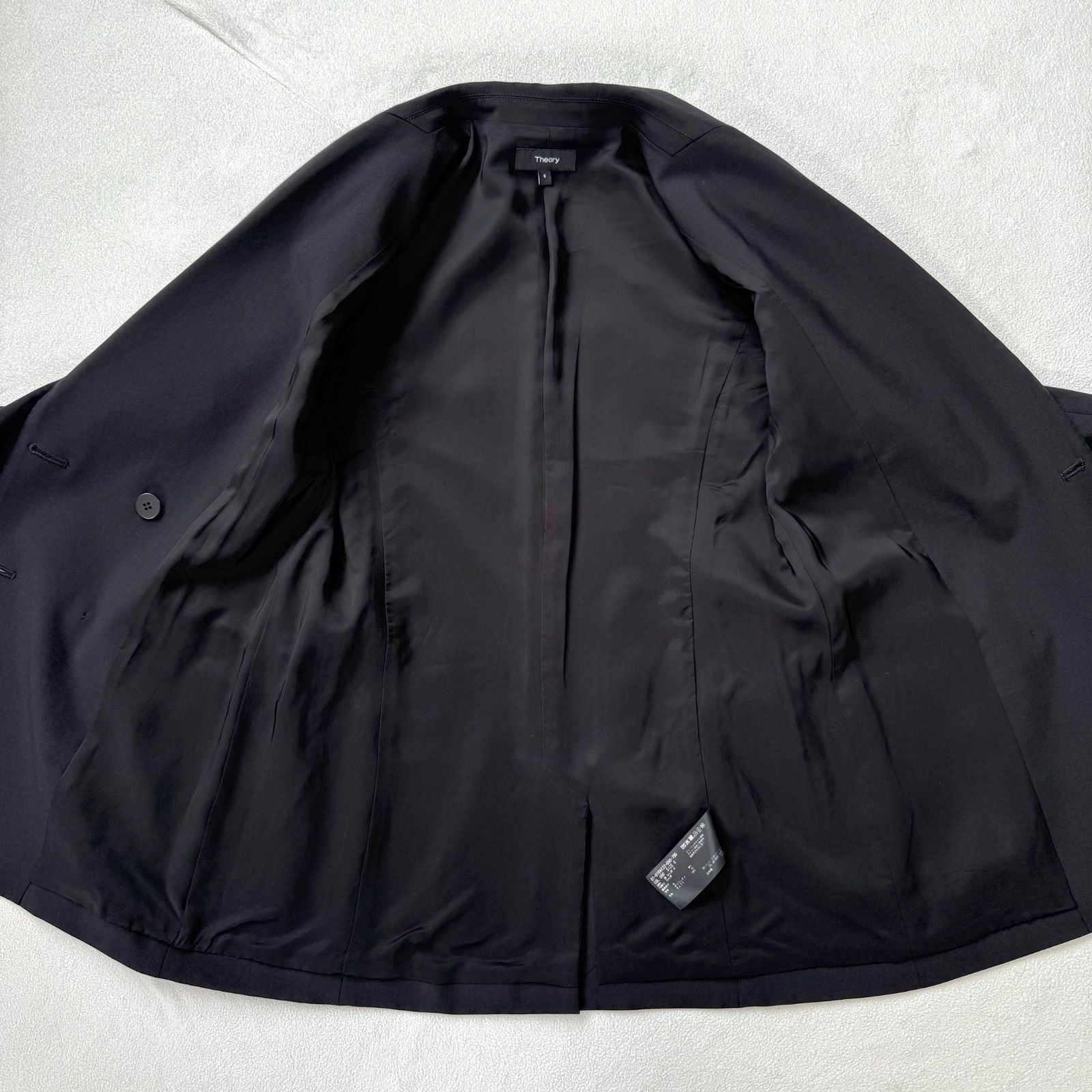 極美品・サイズ0・DB TAILOR JK ✨セオリー ダブル テーラード