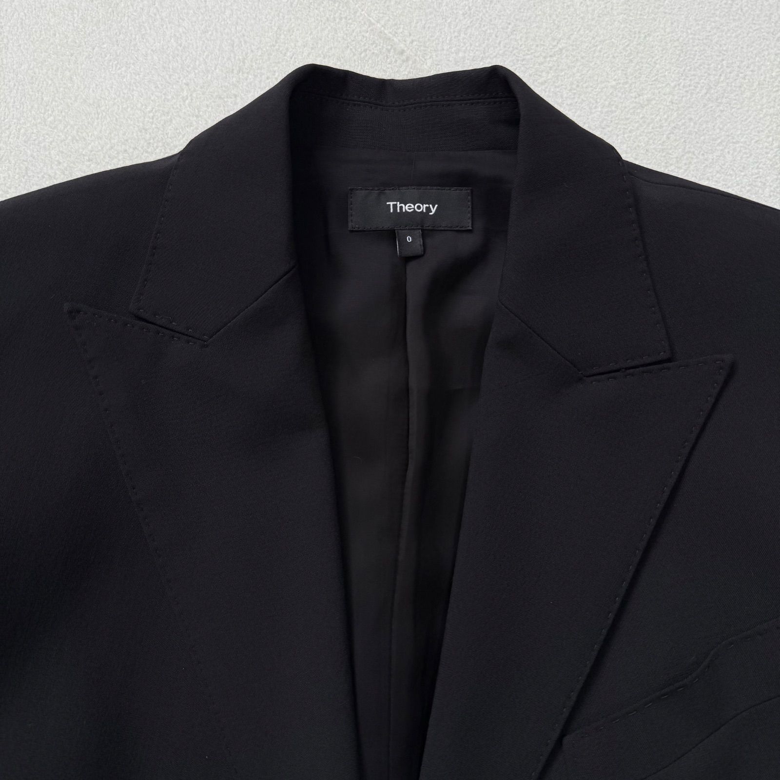 極美品・サイズ0・DB TAILOR JK ✨セオリー ダブル テーラード