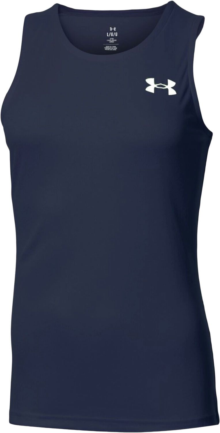 アンダーアーマー UNDER ARMOUR 陸上 ランニング UA TEAM RACING SHIRT レディース トップス ノースリーブ シャツ タンクトップ 軽量 吸汗速乾 トレーニング 練習 運動  6003880 410 MDN