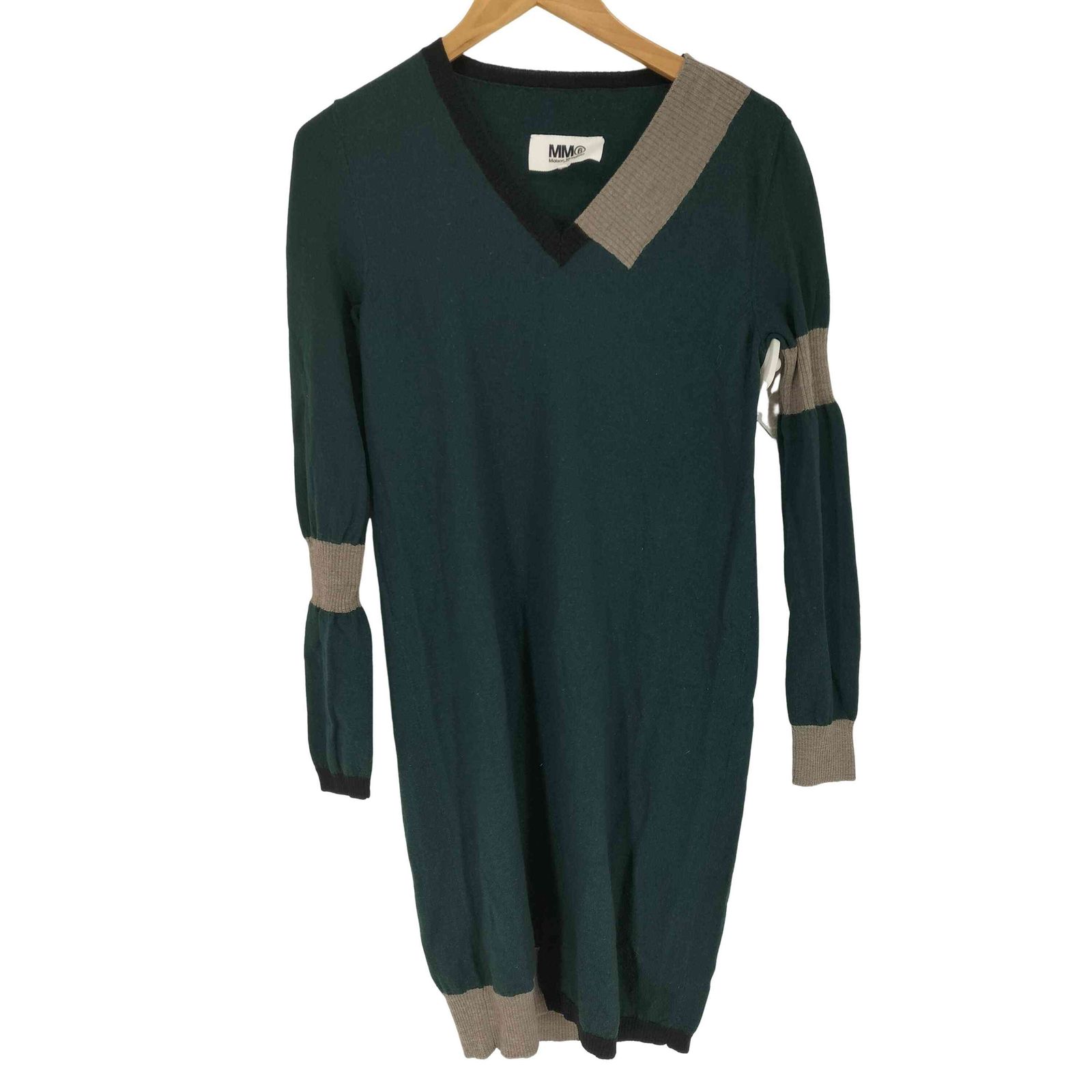 MM6 Maison Margiela(エムエムシックスメゾンマルジェラ) 切替ウールワンピース レディース  S【中古】【ブランド古着バズストア】 エムエムシックスメゾンマルジェラ MM6 Maison Margiela 切替ウール