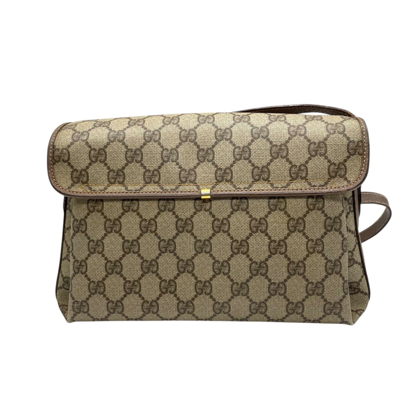 GUCCI オールドグッチ GGスプリーム ショルダーバッグ PVCキャンバス