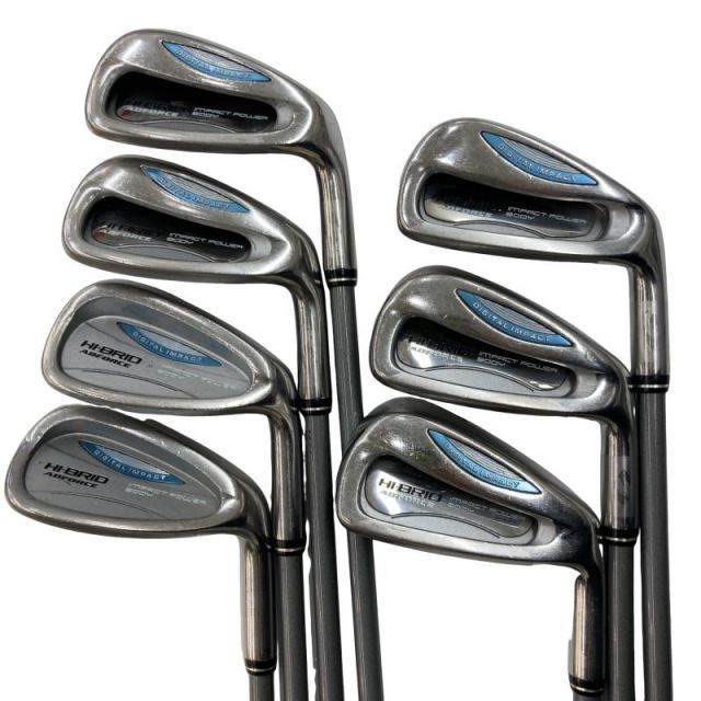 中古】 ダンロップ HI-BRID ADFORCE 7S レディース アイアンセット IR