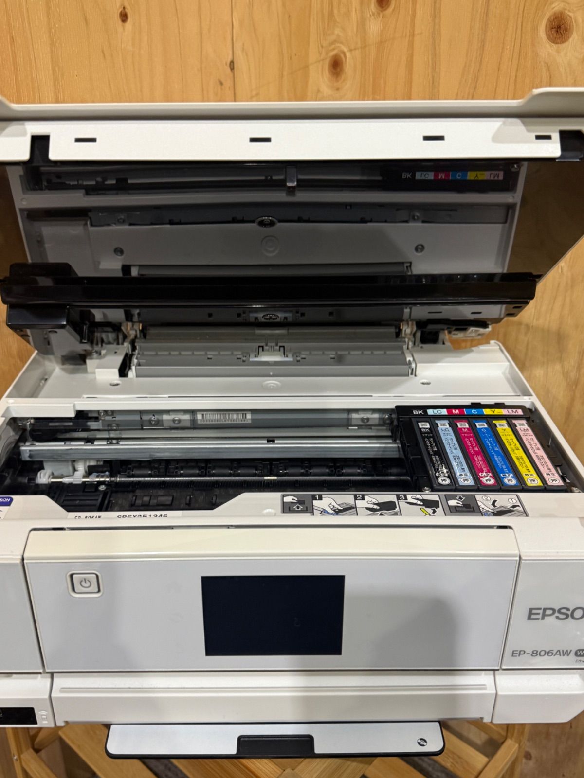 PC周辺機器 【SGM】ジャンク EPSON EP-806AW プリンター 本体