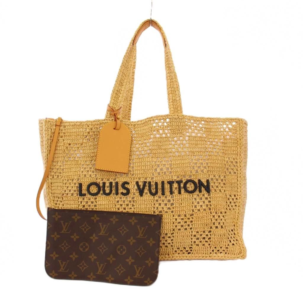 ルイヴィトン LOUIS VUITTON サマーショッパー トートMM トートバッグ