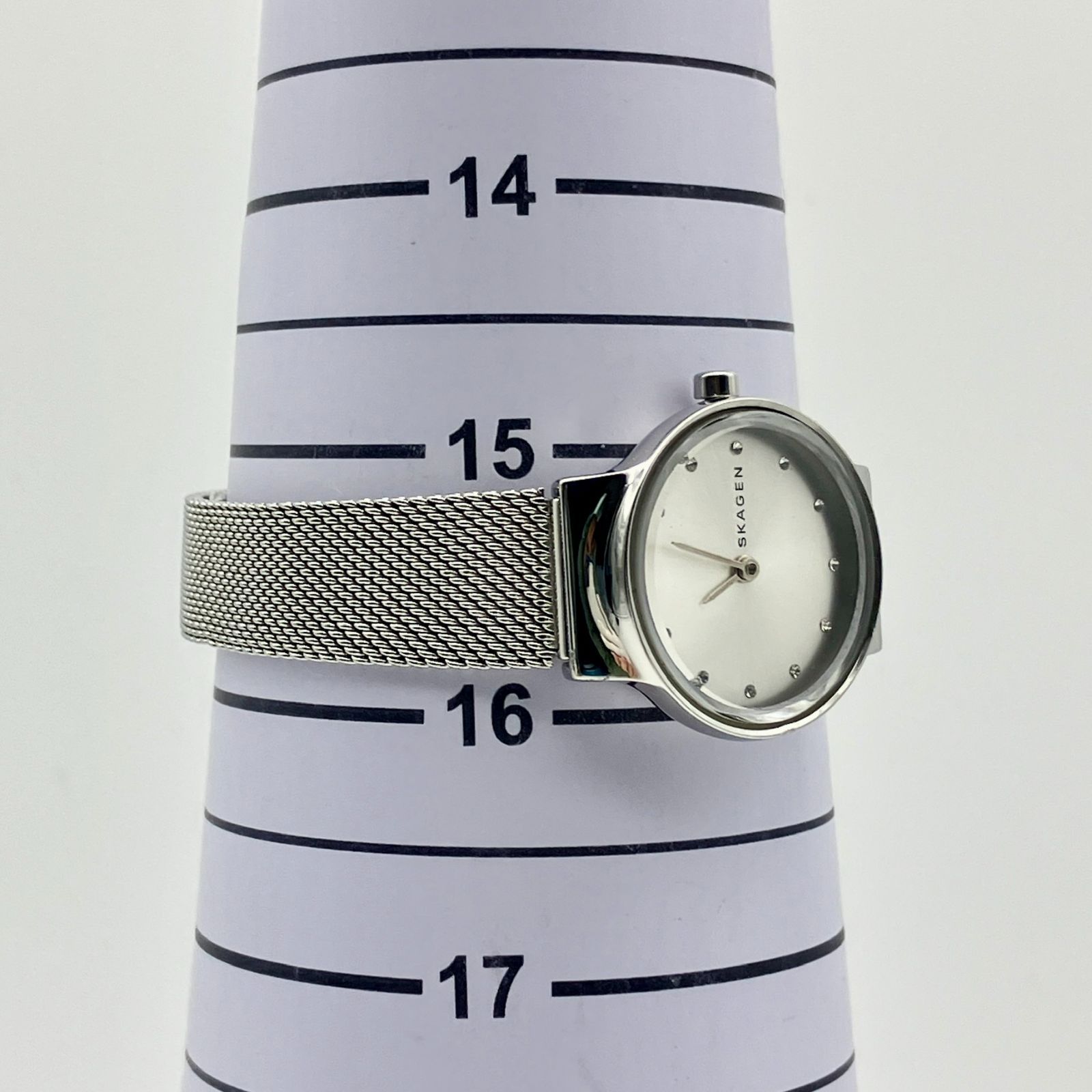 中古】スカーゲン SKAGEN FREJA 腕時計 SKW2715 シルバー メッシュ