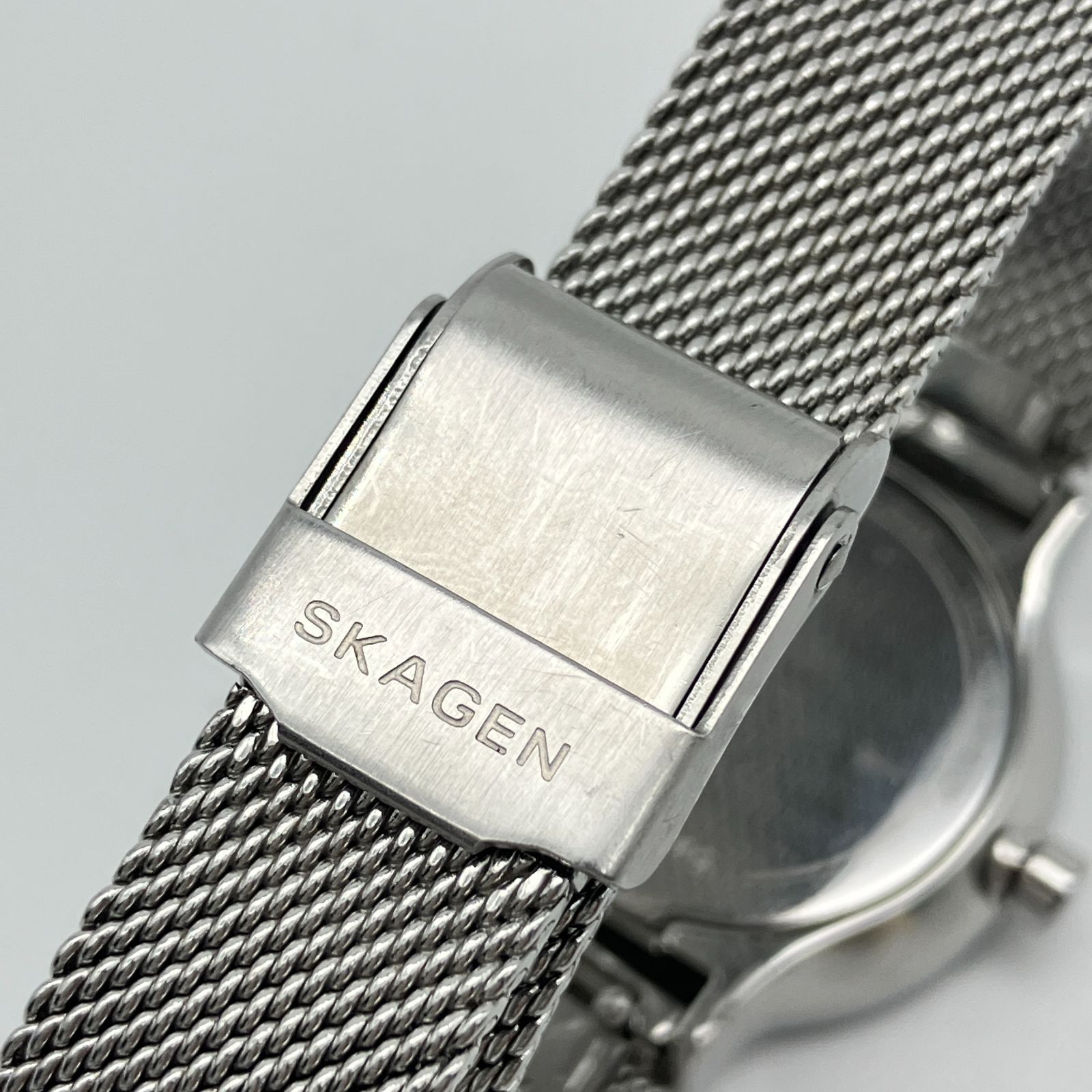 中古】スカーゲン SKAGEN FREJA 腕時計 SKW2715 シルバー メッシュ