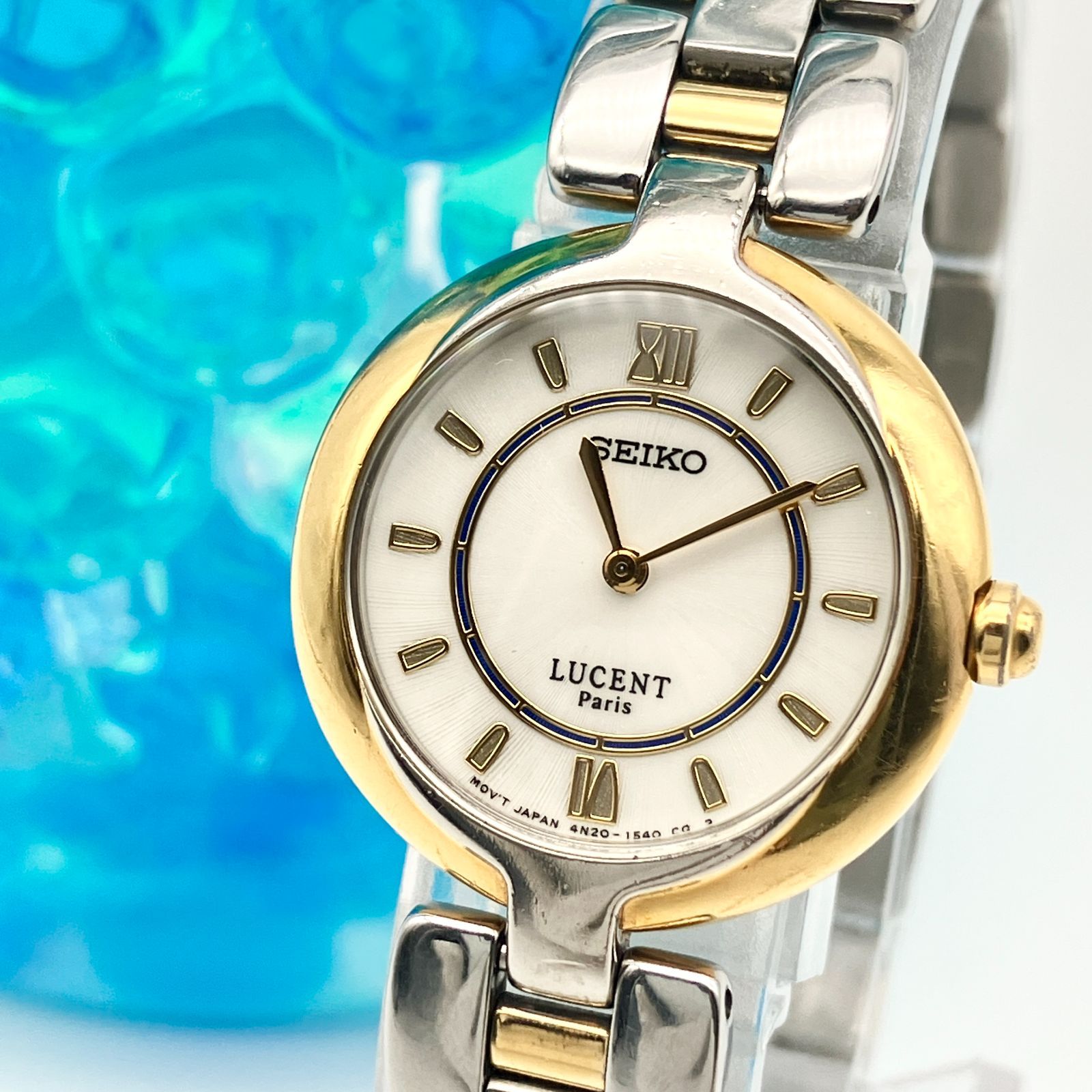 中古】セイコー SEIKO ルーセント LUCENT 4N20-096A 腕時計 レディース