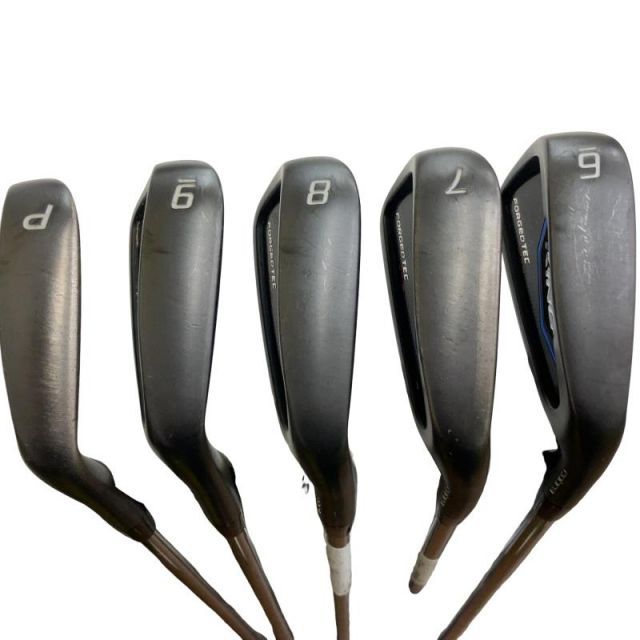 中古】 コブラ KING FORGED TEC ONE LENGTH BLACK 6S アイアンセット