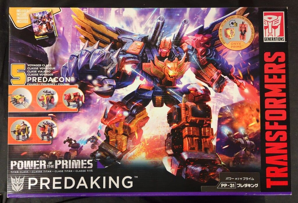 バ*ン様 トランスフォーマー パワーオブザプライム PP-31 プレダキング タカラトミー パワーオブザプライム トランスフォーマー プレダキング